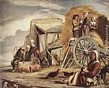 Return Canvas Paintings - The Cart or Return from Haymaking